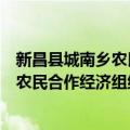 新昌县城南乡农民合作经济组织联合会（关于新昌县城南乡农民合作经济组织联合会简介）