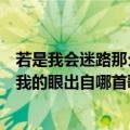 若是我会迷路那么你是我的眼歌名（若是我会迷路那么你是我的眼出自哪首歌曲）