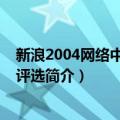 新浪2004网络中国年度评选（关于新浪2004网络中国年度评选简介）