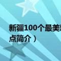 新疆100个最美观景拍摄点（关于新疆100个最美观景拍摄点简介）