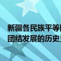 新疆各民族平等团结发展的历史见证（关于新疆各民族平等团结发展的历史见证简介）