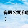 有限公司和股份公司的区别（具体区别是什么）