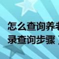 怎么查询养老保险缴费记录（养老保险缴费记录查询步骤）