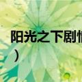 阳光之下剧情介绍（电视剧阳光之下剧情简介）