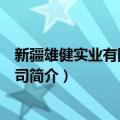 新疆雄健实业有限责任公司（关于新疆雄健实业有限责任公司简介）