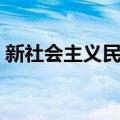 新社会主义民主（关于新社会主义民主简介）