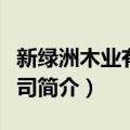 新绿洲木业有限公司（关于新绿洲木业有限公司简介）