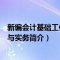 新编会计基础工作规范与实务（关于新编会计基础工作规范与实务简介）