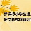 新课标小学生语文阶梯阅读训练六年级（关于新课标小学生语文阶梯阅读训练六年级简介）