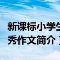 新课标小学生优秀作文（关于新课标小学生优秀作文简介）