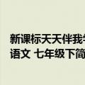 新课标天天伴我学·语文 七年级下（关于新课标天天伴我学·语文 七年级下简介）