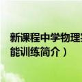 新课程中学物理实验技能训练（关于新课程中学物理实验技能训练简介）