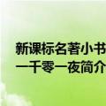 新课标名著小书坊：一千零一夜（关于新课标名著小书坊：一千零一夜简介）