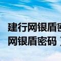 建行网银盾密码忘记了怎么办（如何重新设置网银盾密码）