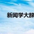 新闻学大辞典（关于新闻学大辞典简介）