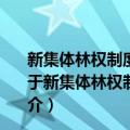 新集体林权制度改革与农民利益表达：福建将乐县调查（关于新集体林权制度改革与农民利益表达：福建将乐县调查简介）