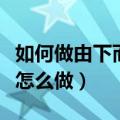 如何做由下而上滚动字幕（由下而上滚动字幕怎么做）