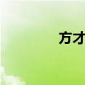 方才臣（关于方才臣简介）