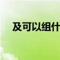 及可以组什么词（汉字及可以组什么词）