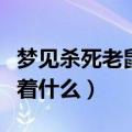 梦见杀死老鼠是什么意思（梦见杀死老鼠预示着什么）