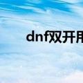 dnf双开用那个软件好用（软件下载）