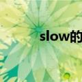 slow的副词（slow有什么意思）