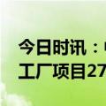 今日时讯：中材国际：2022年完成水泥智能工厂项目27个