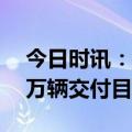 今日时讯：业绩超预期！理想汽车：挑战36万辆交付目标