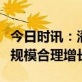 今日时讯：潘功胜：保持货币信贷和社会融资规模合理增长