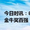 今日时讯：老板电器荣获第一届国新杯・ESG金牛奖百强