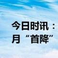 今日时讯：2023年12月CPI超预期 美联储3月“首降”悬了？