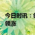 今日时讯：创业板指半日涨超2% 计算机板块领涨