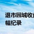 退市园城收盘大跌96.44% 创A股单日最大跌幅纪录