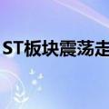 ST板块震荡走低，ST爱康等近60只ST股跌停