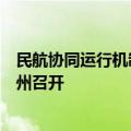 民航协同运行机制建设暨雷雨季节运行保障工作研讨会在广州召开