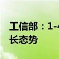 工信部：1-4月，我国锂离子电池产业保持增长态势