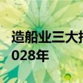 造船业三大指标同步增长 多家企业订单排到2028年