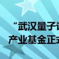 “武汉量子论坛—2024”开幕 湖北首支量子产业基金正式发布