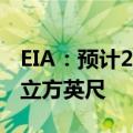 EIA：预计2024年天然气价格为2.50美元/千立方英尺