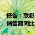 报告：联想跃升中国服务器市场前三 一季度销售额同比增200%