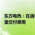 东方电热：在消费类锂电池材料领域已有客户验证成功并批量交付使用