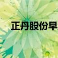 正丹股份早盘涨超8% 股价再创历史新高