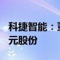 科捷智能：董事长提议回购3000万至6000万元股份