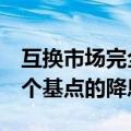 互换市场完全定价2024年美联储将有两次25个基点的降息