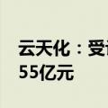 云天化：受让磷化集团18.6%股权，总价10.55亿元