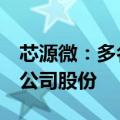 芯源微：多名高管拟减持合计不超过0.721%公司股份