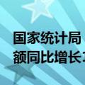 国家统计局：2024年1—5月份全国网上零售额同比增长12.4%