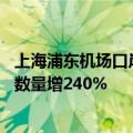 上海浦东机场口岸单日国际客流破10万，今年外国人入出境数量增240%