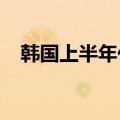 韩国上半年化妆品出口额同比增加18.1%