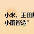 小米、王田苗、智源投资具身智能科技公司“小雨智造”